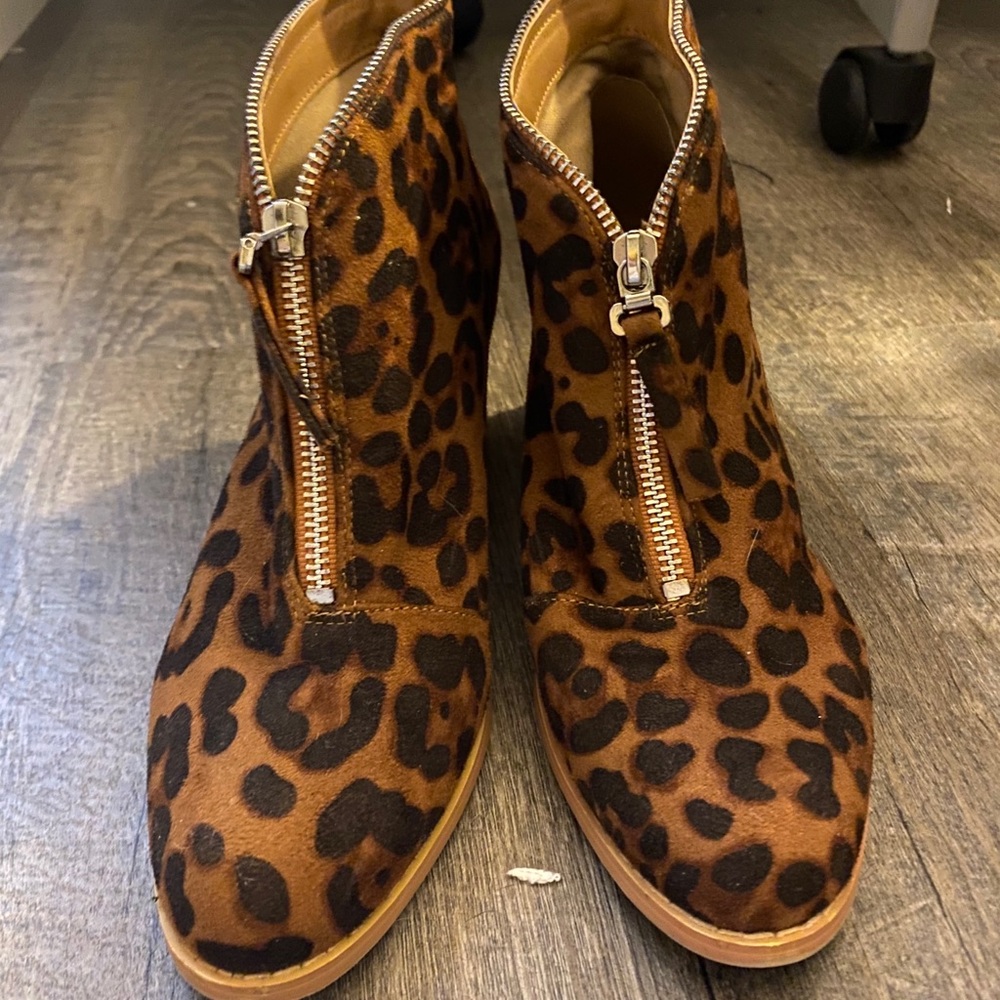 Cheetah Booties